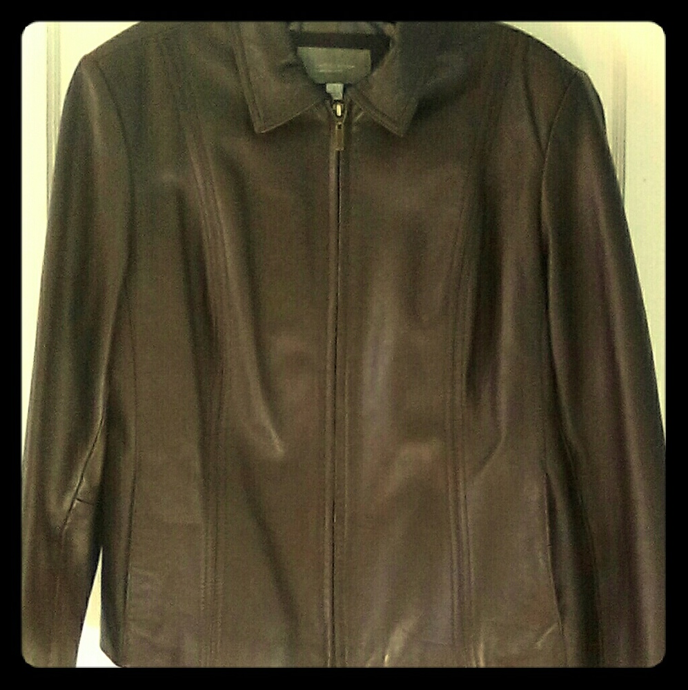 Genuine leather jacket